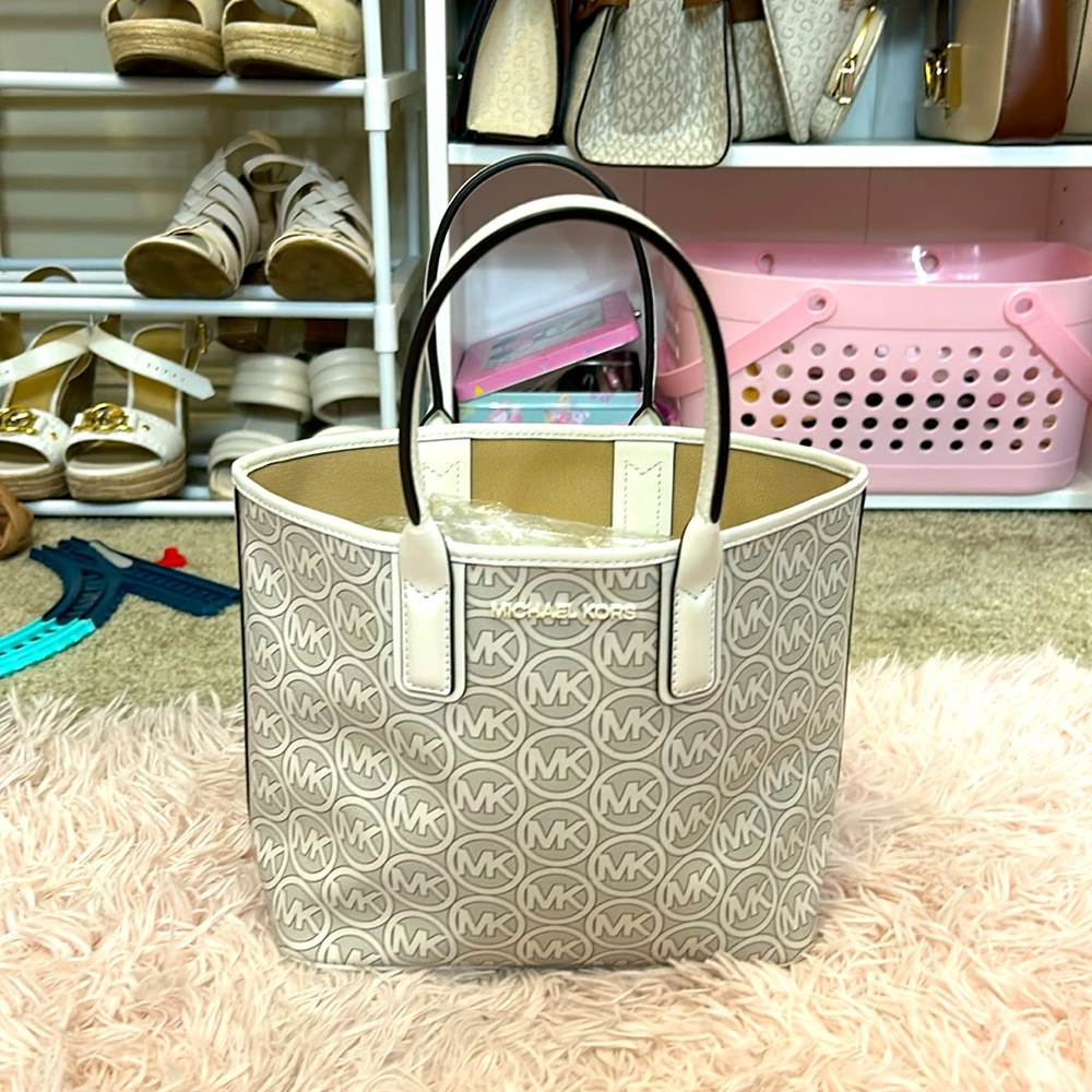 Michael kors Jodie Small Logo Jacquard Tote Bag